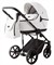 Детская коляска Adamex Locco Light Deluxe 2 в 1 LL-SA01 (БЕЛ.КОЖА) 1677459312 - фото 28651