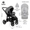 Детская коляска Tutis Nanni 7 2 в 1 1532058 Crystal 84356605 - фото 28697