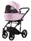Детская коляска Adamex Zico Deluxe 2 в 1 Z-SA16 РОЗОВ. ЗЕФИР КОЖА 781444996 - фото 28836