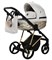 Детская коляска Adamex Quantum Star Premium 2 в 1 Q-STAR08 (МОЛОЧНЫЙ В БЛЕСТКУ+ЗОЛОТО.РАМА) 2073660266 - фото 28849