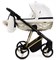 Детская коляска Adamex Quantum Star Premium 2 в 1 Q-STAR08 (МОЛОЧНЫЙ В БЛЕСТКУ+ЗОЛОТО.РАМА) 2073660266 - фото 28850