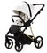 Детская коляска Adamex Quantum Star Premium 2 в 1 Q-STAR08 (МОЛОЧНЫЙ В БЛЕСТКУ+ЗОЛОТО.РАМА) 2073660266 - фото 28854