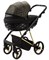 Детская коляска Adamex Quantum SE Exclusive 2 в 1 Q-DW522 (ЧЕРНЫЙ+ЗОЛОТОЙ ОРНАМЕНТ+ЗОЛОТО РАМА) 848672684 - фото 28966