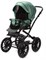 Детская коляска Adamex Chantal Retro Deluxe 2 в 1 C105B (ИЗУМРДНАЯ 100% КОЖА-ЗОЛОТЫЕ МОЛНИИ) 2013871142 - фото 28989
