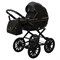 Детская коляска Adamex Chantal Retro 2 в 1 C1-A (ЧЕРНЫЙ+ЗОЛОТЫЕ МОЛНИИ) 857601366 - фото 28990