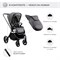 Детская коляска Sweet Baby Elegante 2 в 1 GL Grey 879543236 - фото 29362
