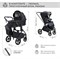 Детская коляска Sweet Baby Elegante 2 в 1 Chrome Black 868845473 - фото 31771