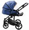 Детская коляска Adamex Rimini Deluxe 2 в 1 RI240 СИН.ПЕРЛ.КОЖА+ЗОЛОТО.ОТДЕЛКА 1244776189 - фото 31941