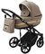 Детская коляска Adamex Rimini Deluxe 2 в 1 RI214 Т.БЕЖ.КОЖА+ЗОЛОТО.ОТДЕЛКА 1655008386 - фото 31943