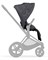 Коляска 2 в 1 Cybex Priam IV Rosegold Simply Flowers Grey (Dream Grey) 2124402687 - фото 32135