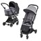 Детская коляска Anex Air-X Travel Cot 2 в 1 twist/black 699882050 - фото 32897