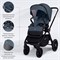 Детская коляска Sweet Baby Vento Black 2 в 1 Blue 966179170 - фото 33440