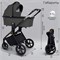 Детская коляска Sweet Baby Stella Plus 2 в 1 Dark Grey 1852088772 - фото 33700