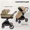 Детская коляска Sweet Baby Stella 2 в 1 427305, Beige 1975610040 - фото 33905