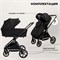 Детская коляска Sweet Baby Stella 2 в 1 427302, Black 1709486673 - фото 33943