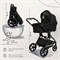 Детская коляска Sweet Baby Stella 2 в 1 427302, Black 1709486673 - фото 33947
