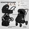 Детская коляска Sweet Baby Porto 2 в 1 Black 1628552469 - фото 34072