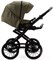 Детская коляска Adamex Chantal Retro Deluxe 2 в 1 C-SA21 (ХАКИ КОЖА) 928815664 - фото 34687