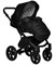Детская коляска Indigo Mio Eco 2 в 1 01 черная кожа 1256465178 - фото 34699
