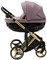 Детская коляска Adamex Chantal Special Edition Deluxe 2 в 1 С115 (СИРЕН.ПУДР.КОЖА ЗОЛОТ РАМА) 1479196826 - фото 34744