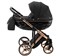Детская коляска Adamex Chantal Special Edition 2 в 1 C8 (ЧЕРН+ЧЕРН.РИФЛЕН.ДНО+БРОНЗА РАМА) 525780662 - фото 34749