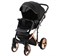 Детская коляска Adamex Chantal Special Edition 2 в 1 C8 (ЧЕРН+ЧЕРН.РИФЛЕН.ДНО+БРОНЗА РАМА) 525780662 - фото 34750