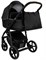 Детская коляска Roan Esso 2025 Кожа 2 в 1 ESSK/210/1 Black /Black/руч.Тем.коричневый 451255548 - фото 35245