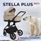 Детская коляска Sweet Baby Stella Plus Neo 2 в 1 Beige 731302972 - фото 3588