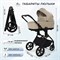 Детская коляска Sweet Baby Stella Plus Neo 2 в 1 Beige 731302972 - фото 3589