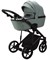 Детская коляска Adamex Mobi Deluxe 2 в 1 M-SA20 (СЕРО-ЗЕЛЕНАЯ КОЖА) 1497807964 - фото 35969