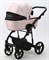Детская коляска Adamex Mobi Deluxe 2 в 1 M-SD04 (РОЗОВЫЙ+РОЗОВ. ПЕРЛ.КОЖА) 322356068 - фото 36036
