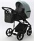 Детская коляска Adamex Mobi Deluxe 2 в 1 M-SD14 (СЕРО-ЗЕЛЕНЫЙ+ЧЕРНАЯ КОЖА) 751477947 - фото 36098