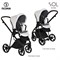 Детская коляска Roan Sol Кожа 2 в 1 RSL/2024 White/Black/руч.Тем.коричневый 1641277284 - фото 36217