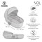 Детская коляска Roan Sol Кожа 2 в 1 RSL/2027 Black /Black/руч.Черный 1079445895 - фото 36260