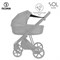 Детская коляска Roan Sol Кожа 2 в 1 RSL/2027 Black /Black/руч.Черный 1079445895 - фото 36267