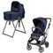 Коляска 2 в 1 Peg Perego Vivace New Culla Flex Blue Shine 839026819 - фото 36631