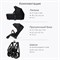 Детская коляска 2 в 1 Tomix Walker LUX BLACK+SHINNY BLACK 139036194 - фото 37668