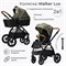 Детская коляска 2 в 1 Tomix Walker LUX GREEN+SHINNY BLACK 2076713865 - фото 37678