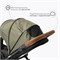 Детская коляска 2 в 1 Tomix Walker LUX GREEN+SHINNY BLACK 2076713865 - фото 37687
