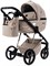 Детская коляска Adamex Quantum Superstar Deluxe 2 в 1 Q-STAR155-K (СВ.БЕЖ.КОЖА+СВ.БЕЖ.ДНО+БЕЖ.РАМА) 214029162 - фото 37705