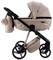 Детская коляска Adamex Quantum Superstar Deluxe 2 в 1 Q-STAR155-K (СВ.БЕЖ.КОЖА+СВ.БЕЖ.ДНО+БЕЖ.РАМА) 214029162 - фото 37711