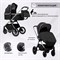 Детская коляска Sweet Baby Verde Silver 2 в 1 427449 Black 1833741685 - фото 37745