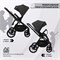 Детская коляска Sweet Baby Verde 2 в 1 427439 Black 1864230202 - фото 37798