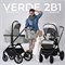 Детская коляска Sweet Baby Verde 2 в 1 427442 Grey 1303734191 - фото 37813