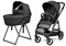 Коляска Peg Perego Veloce New Belvedere 2 в 1 True Black 1443676804 - фото 37907