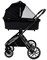 Детская коляска Pituso Mayla Lux 3 в 1 с автокреслом Baesa Black 79794057 - фото 39548