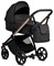 Детская коляска Tutis Mio 3 Plus Essential Black 3 в 1 с автокреслом Elo Lux EduSky Grey 292 Rose Gold 1104606615 - фото 39588