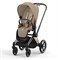 Коляска 3 в 1 Cybex Priam IV Rosegold и автокресло Cloud G i-Size Moon Black Cozy Beige 433466792 - фото 39817