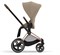 Коляска 3 в 1 Cybex Priam IV Rosegold и автокресло Cloud G i-Size Moon Black Cozy Beige 433466792 - фото 39829