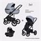 Детская коляска Riko Basic Ozon Pastel 3 в 1 04 серый 1412243806 - фото 40816